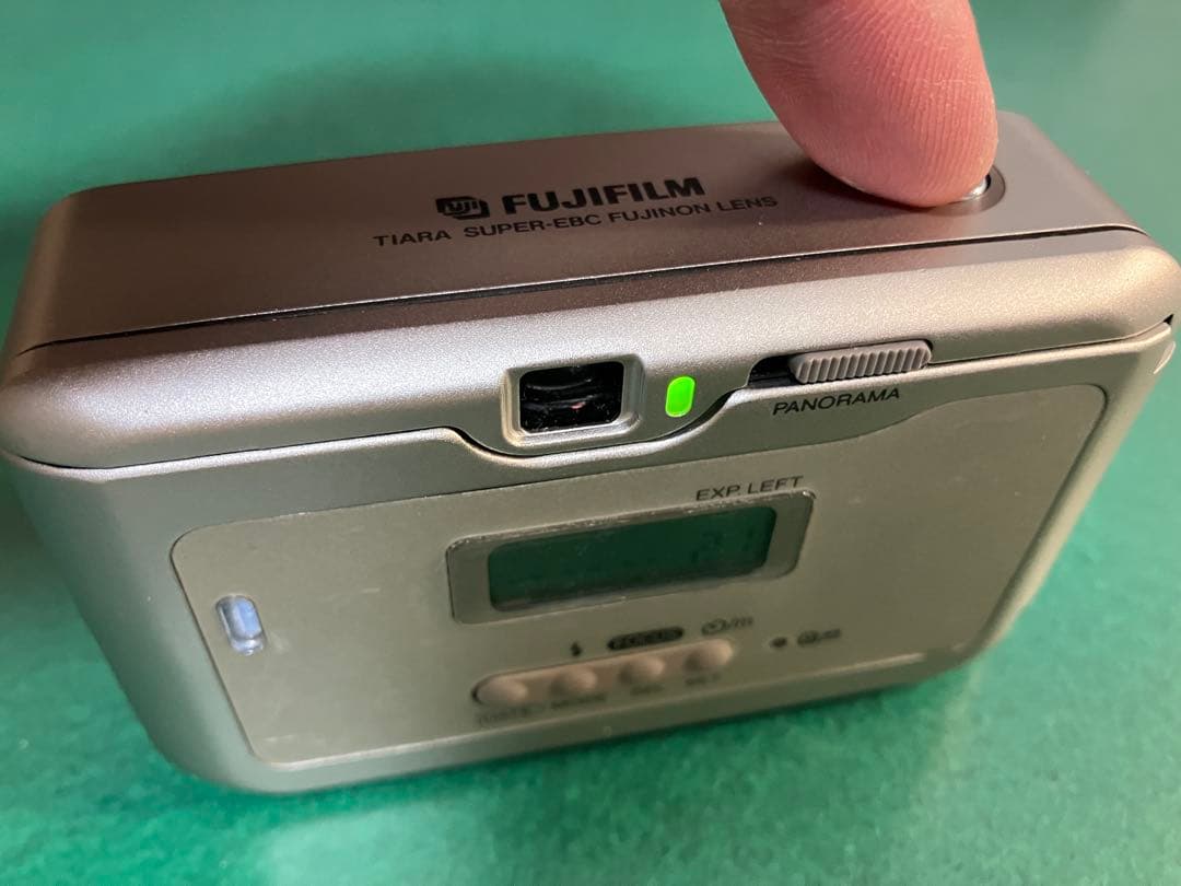 FUJIFILM TIARA II コンパクトカメラ シルバー