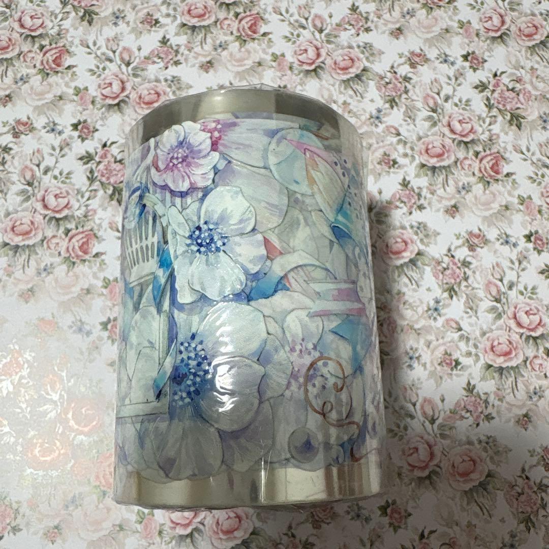 【新品】海外マステ　白花花
