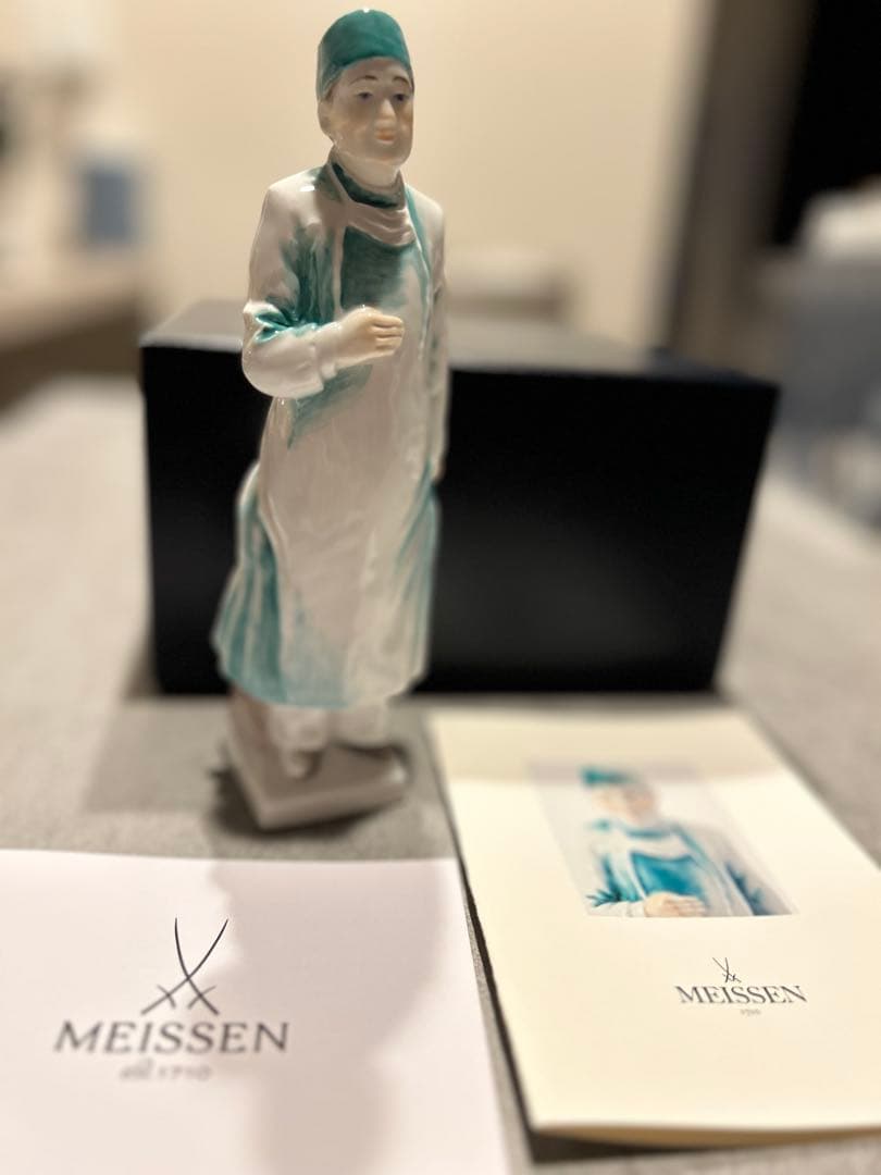 ドクター人形　外科医　マイセン人形
