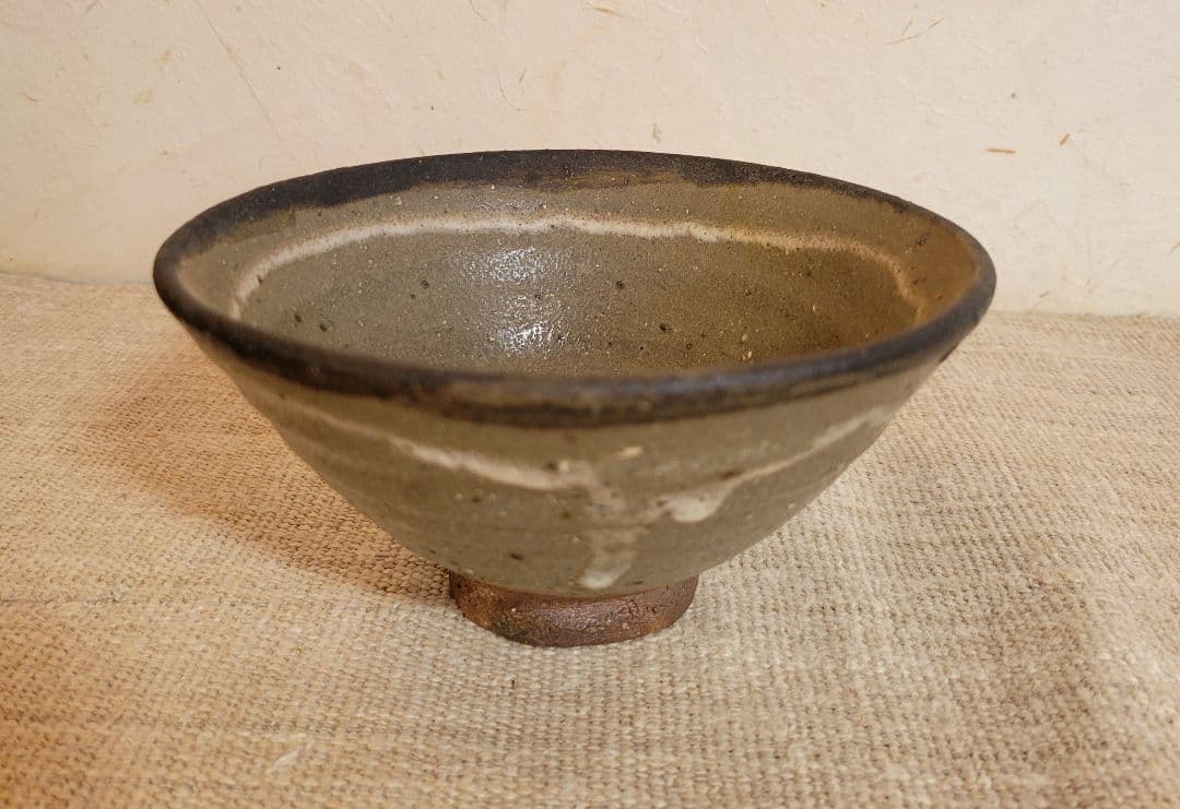 杉本泥牛　唐津焼　抹茶茶碗