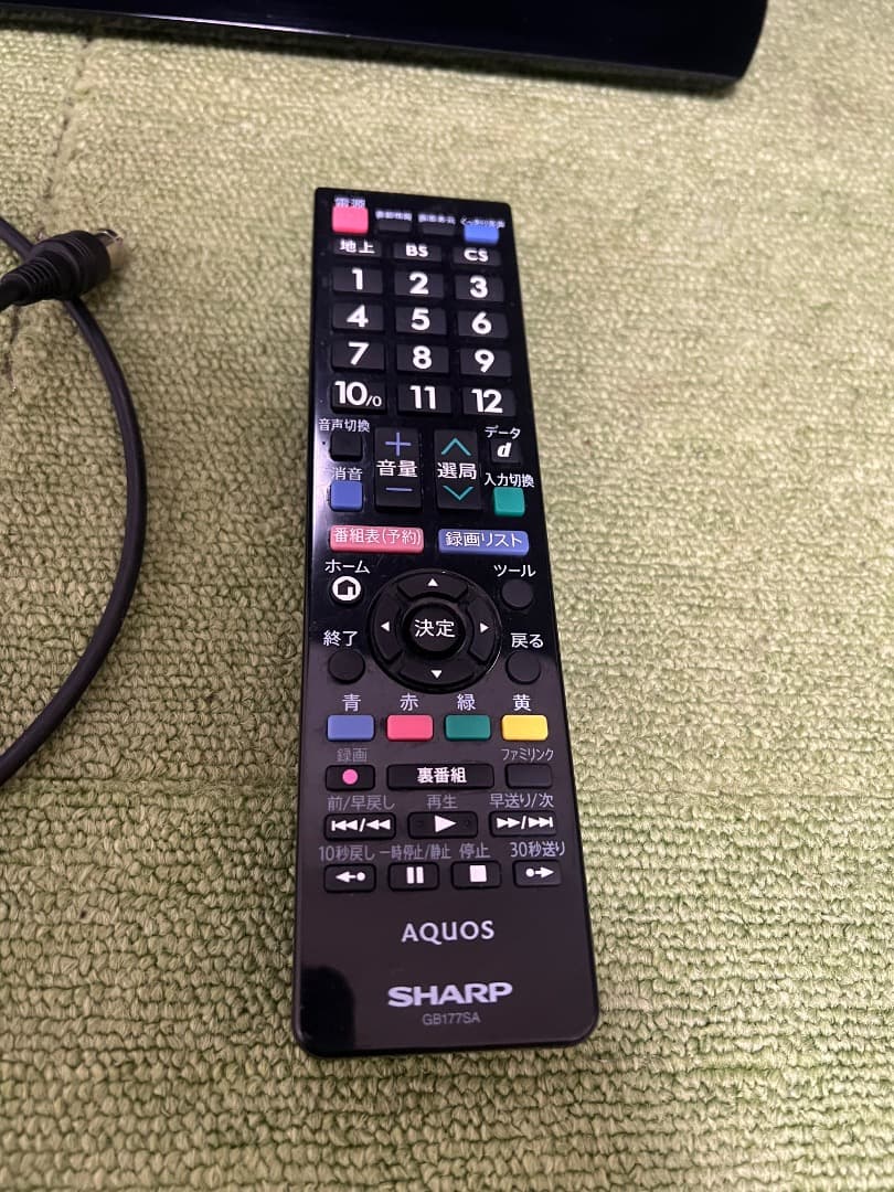 シャープ 32V型 テレビ 外付HDD対応(裏番組録画) 2画面表示