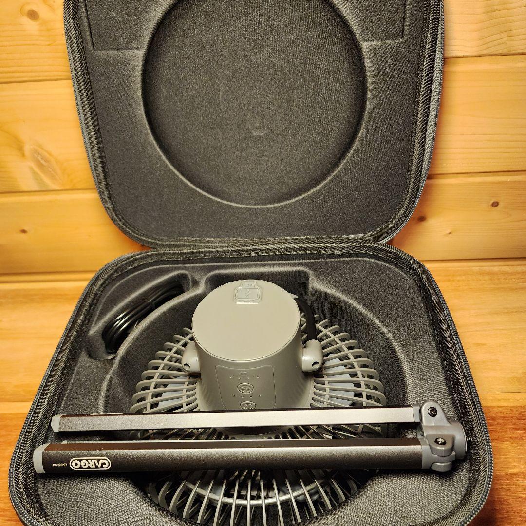 CARGO CONTAINER カーゴコンテナ DUAL FAN - M グレー