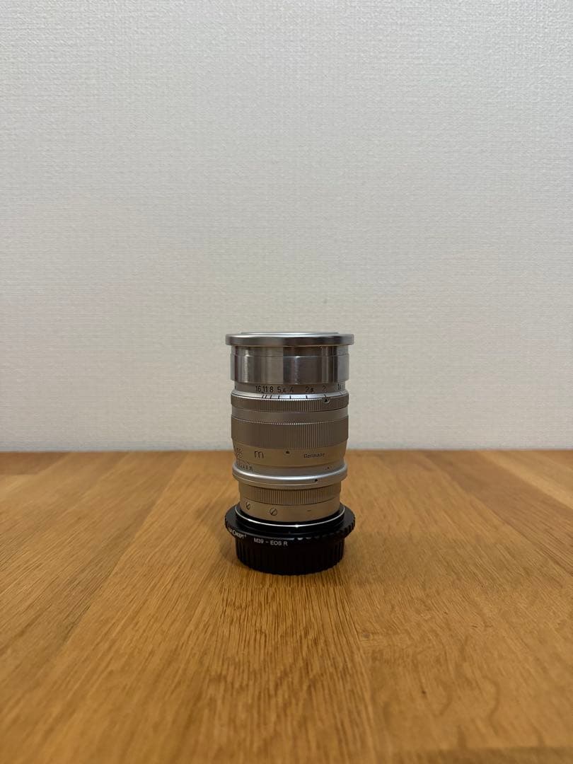 超希少　Leica ズマレックス L85mm F1.5 クローム フード付