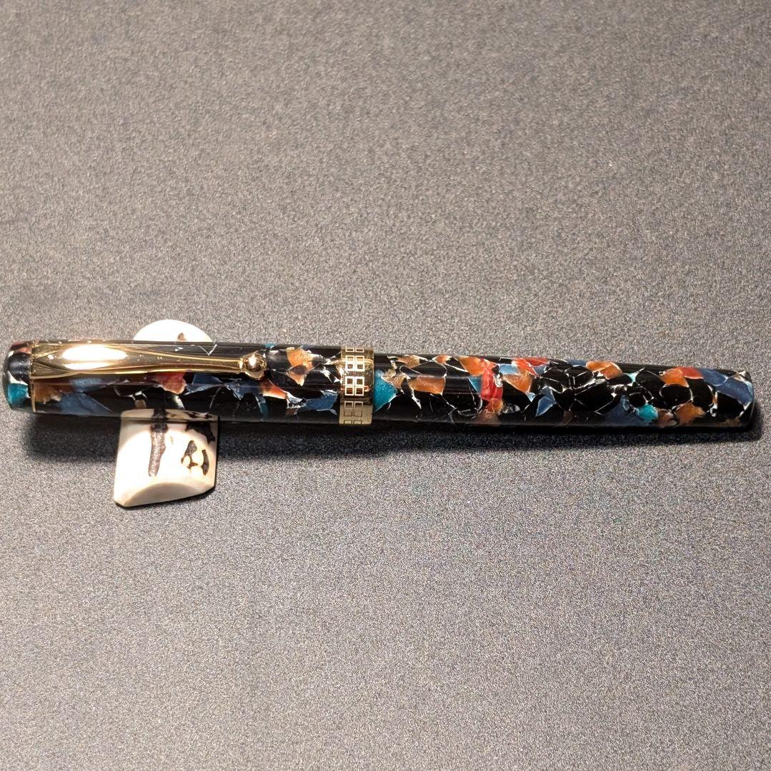 Pent × 大西製作所 限定生産 アクリル ジェムストーン 万年筆 M