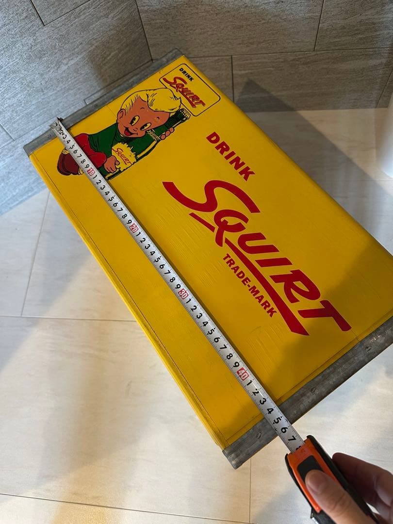 SQUIRT ヴィンテージ アンティーク　木箱
