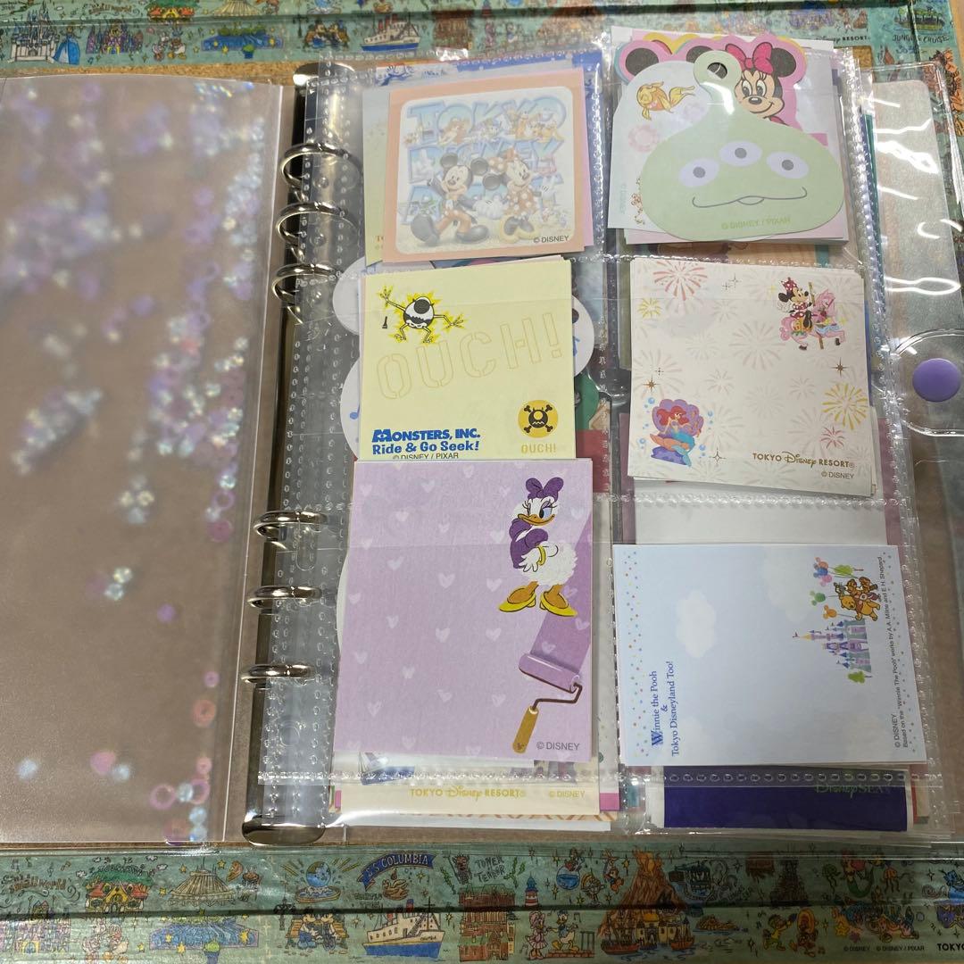 おすそ分けファイル No.590 ディズニーメモ バラメモ大量 メモ帳 素敵便