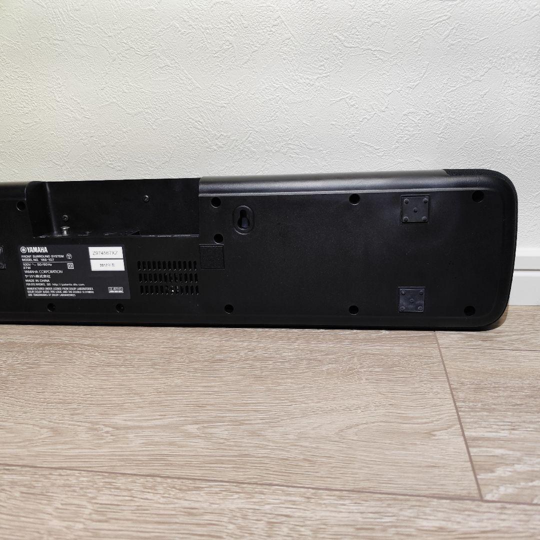 YAMAHA サウンドバー YAS-107 HDMI Bluetooth対応