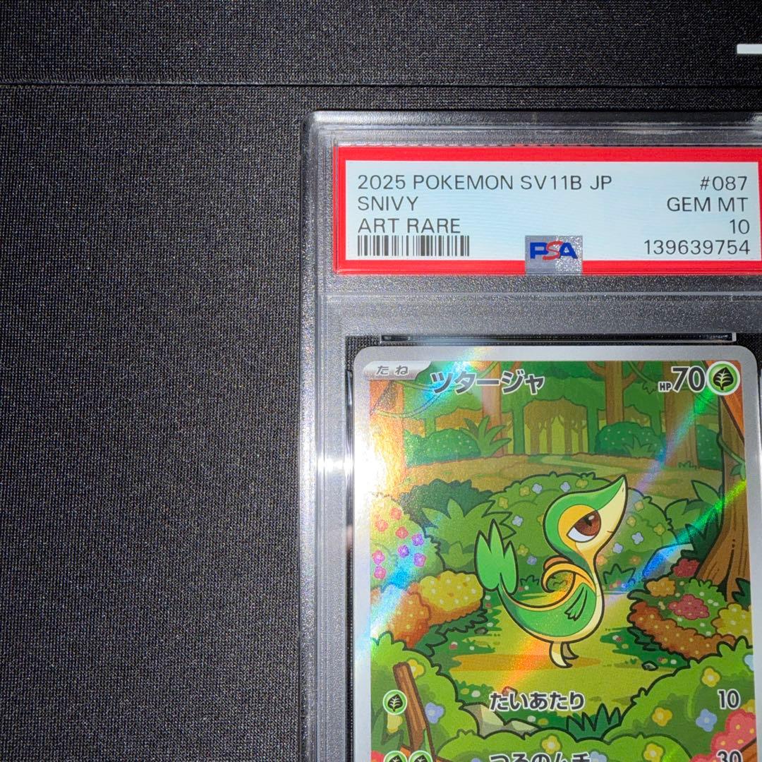 ポケカ ミジュマル ar ツタージャ ar ポカブ ar psa9.10 3連番