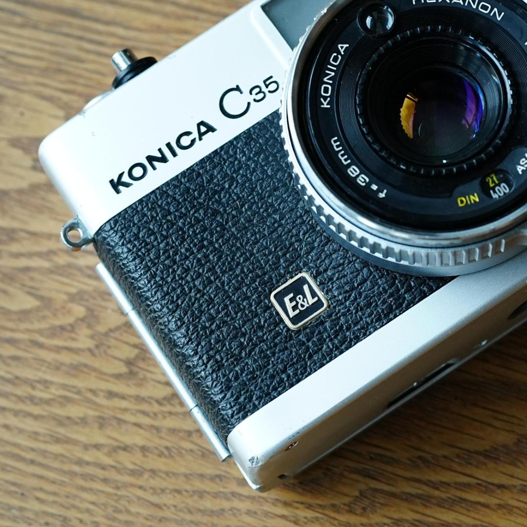 Konica C35 E&L 純正レザー【整備済完動品】
