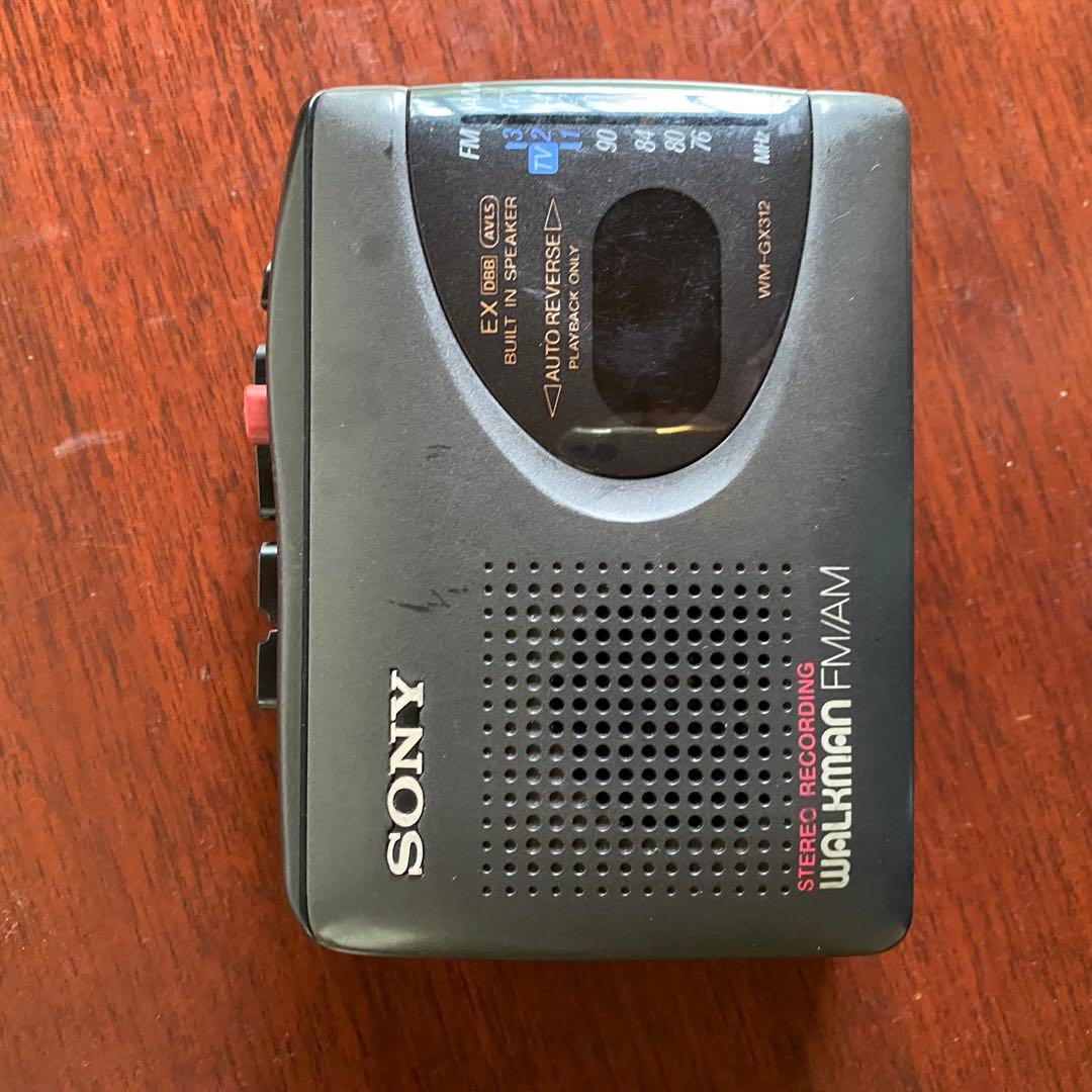 SONY WALKMAN ラジオ カセット ウォークマン WM-GX312
