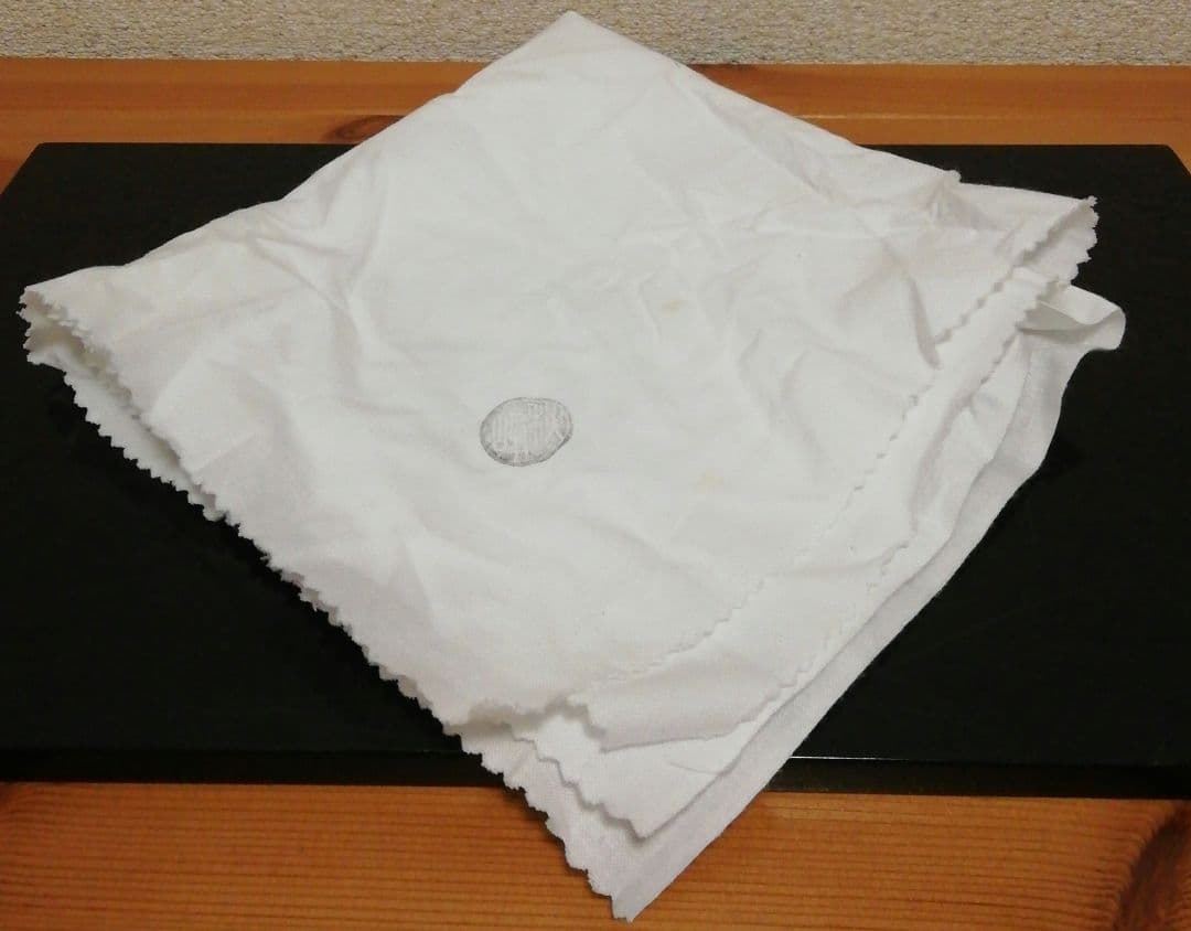 中村秋峰　京焼　灰釉　桜絵　茶碗　共箱　共布　茶道具
