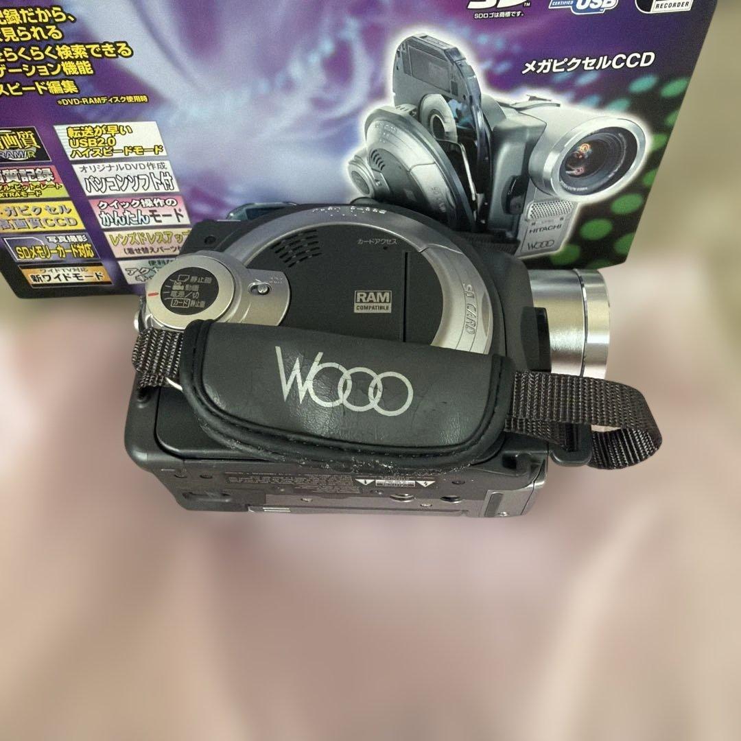 HITACHI　DVDカムwooo DZ-MV580
