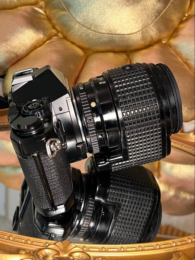世界初AF一眼レフ PENTAX ME-F 専用AFレンズ2本付 修理前提