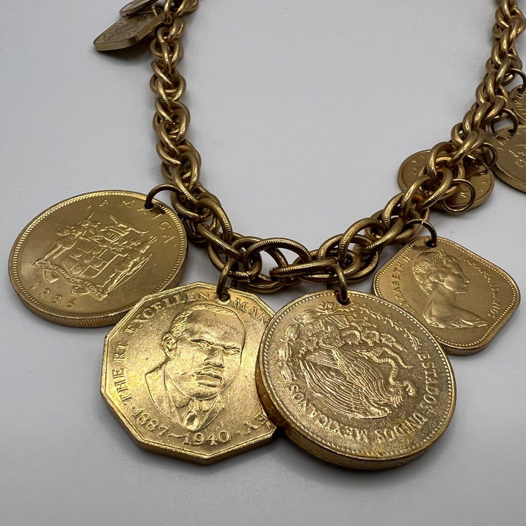 Vintage FRANKLIN MINT Coin Necklaceネックレス