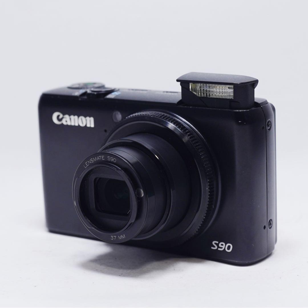 動作確認済 美品 Canon Power Shot S90 コンデジ