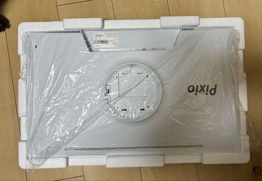 Pixio モニター 23.8インチ ホワイト PX248WAVE