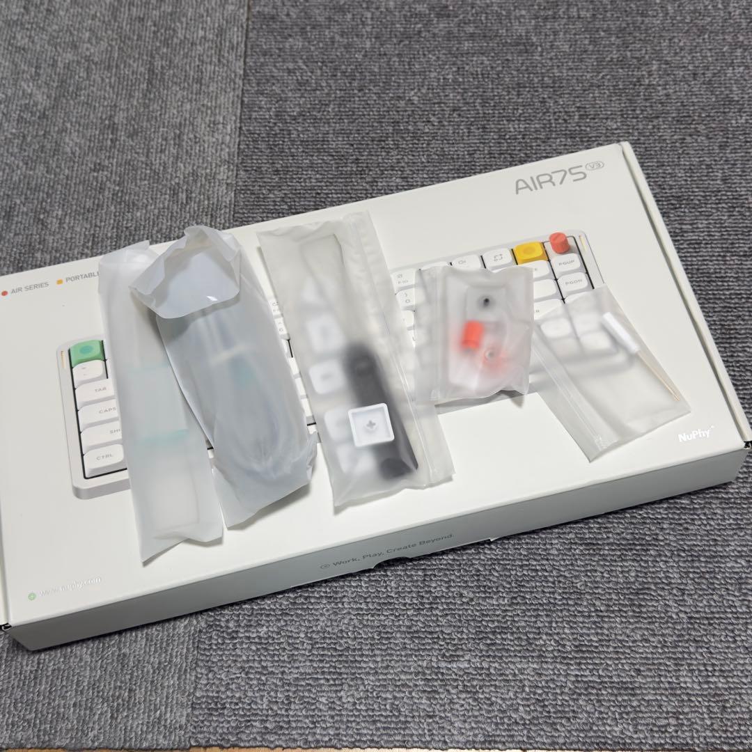 キーボード Nuphy Air 75 V3 JIS