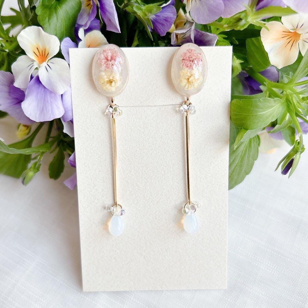 No.14 ハンドメイドアクセサリー　ハンドメイド　イヤリング