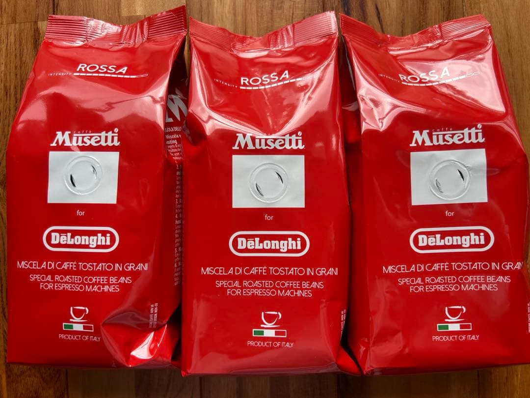 De'Longhi (デロンギ) コーヒー豆 ムセッティ6個セット