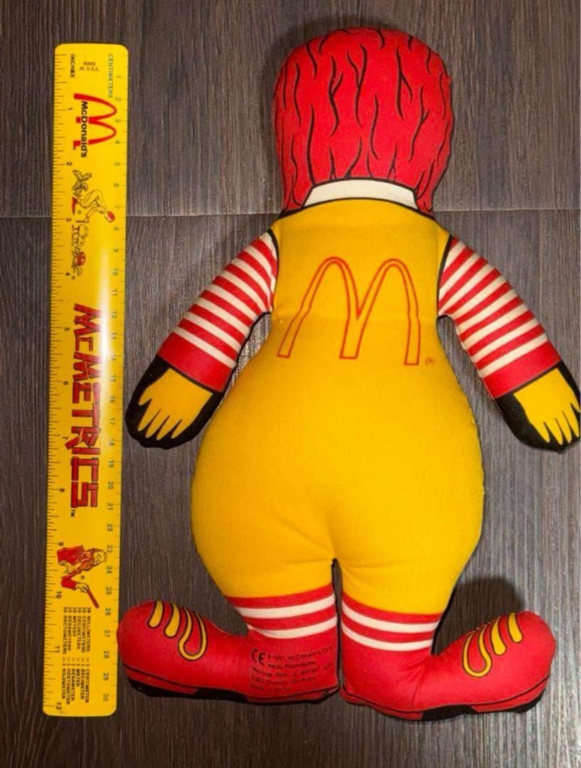 ヨーロッパ マクドナルド ロナルド ぬいぐるみ ヴィンテージ アメトイ