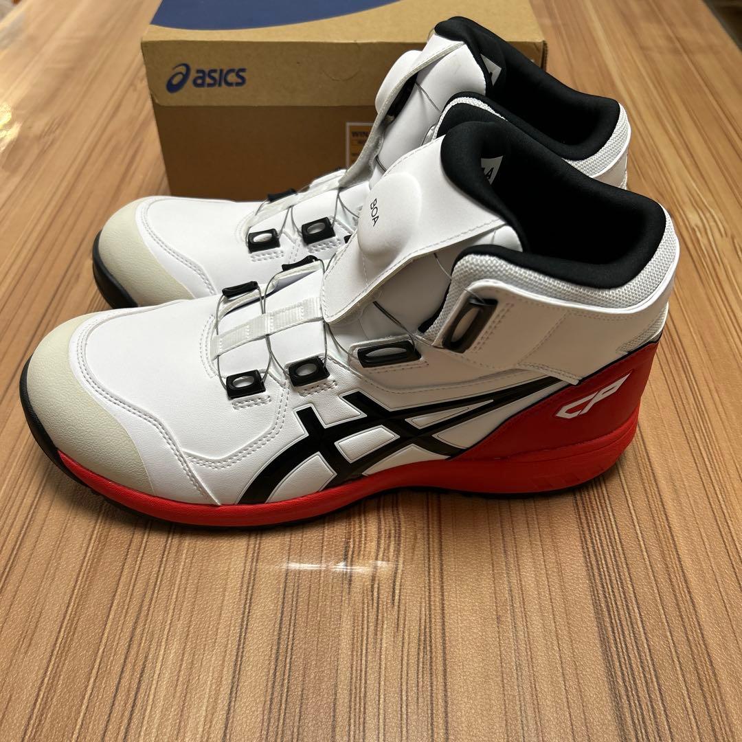 ASICS WINJOB CP304 BOA ホワイト/ブラック WIDE