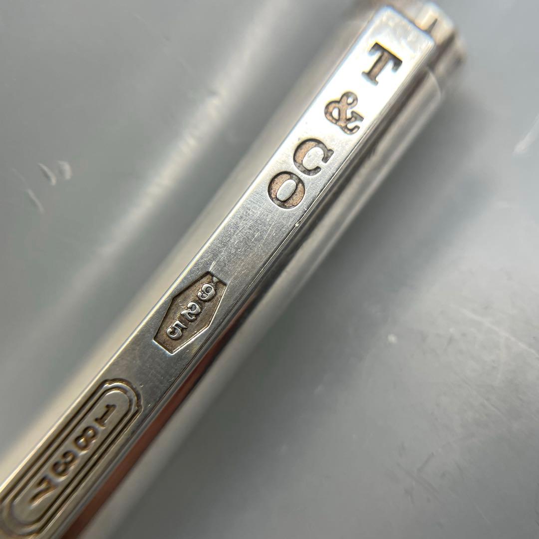 ・TIFFANY&Co.ティファニー 1837 ボールペン ツイスト式 925