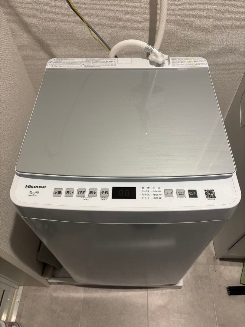 洗濯機　7.0kg 2025年製