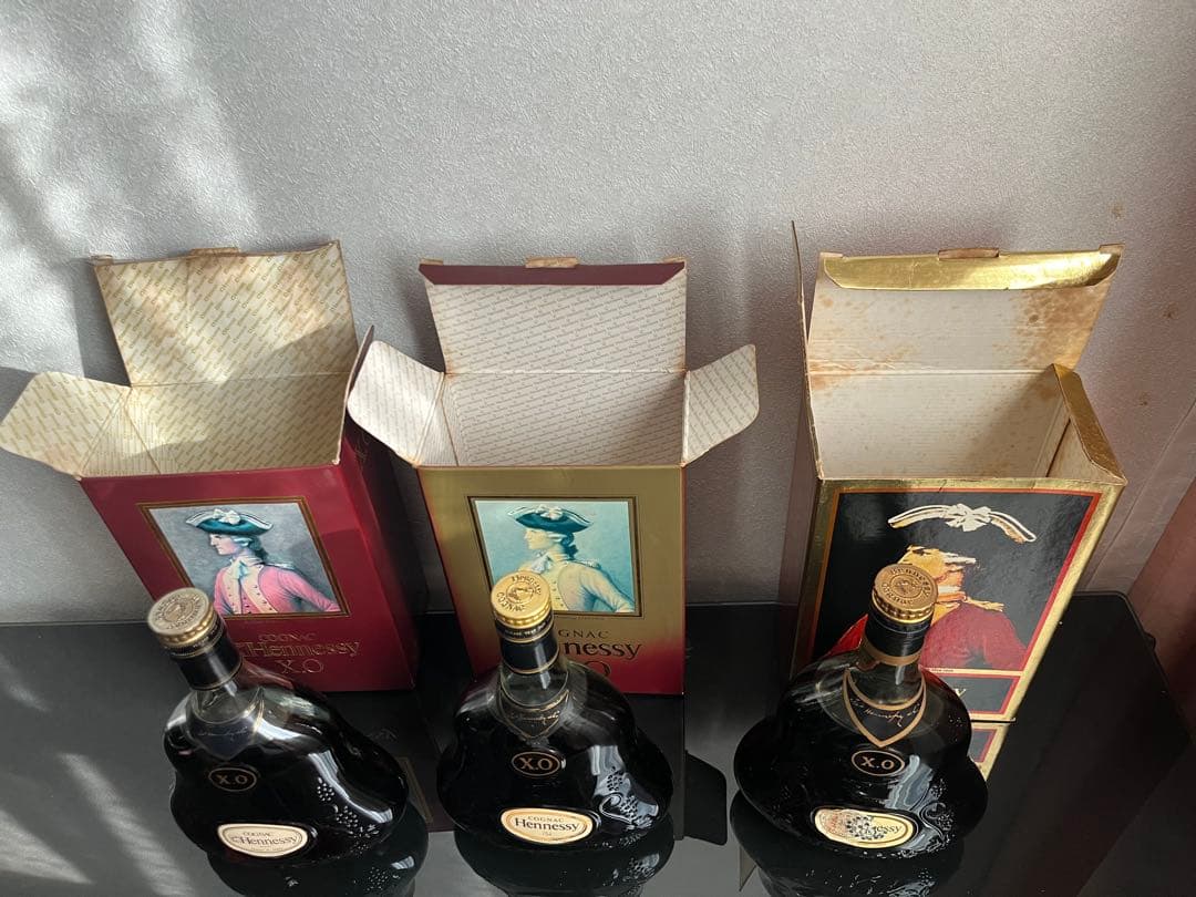 Hennessy XO 金キャップ 700ml【3本セット】未開栓