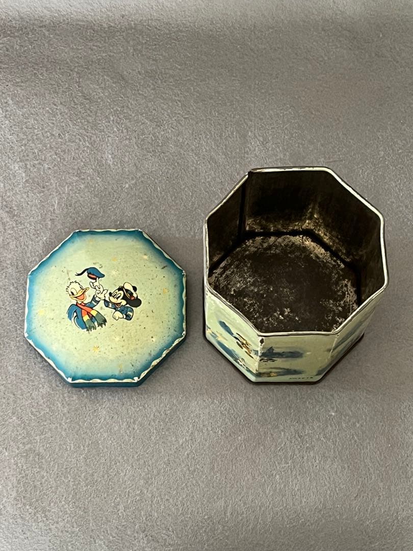 ディズニーランド　ヴィンテージ　お菓子缶　イギリス製