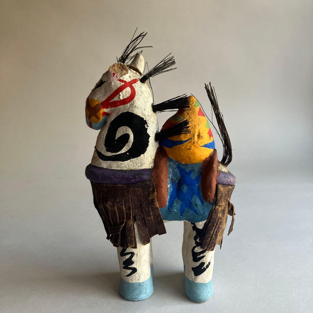 飾り馬 青森土人形 福原英次郎 土人形 午年