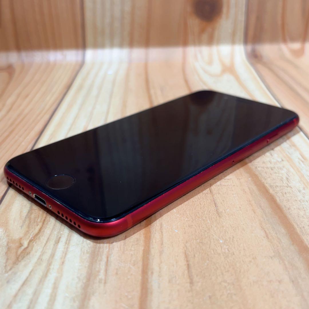 SIMフリー 本体 iPhone SE2 128 GB 631 レッド 電池新品