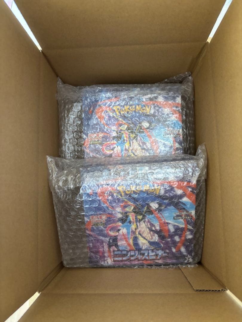 ポケモンカード　ニンジャスピナー　新品未開封品　2BOX シュリンクあり