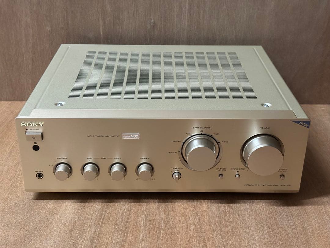 【外観美品動作正常】SONY インテグレードステレオアンプ TA-FB720R