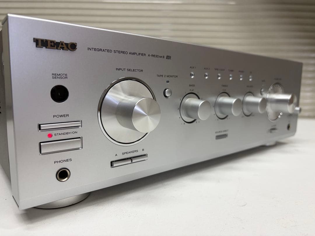 TEAC A-R620MKⅡ プリメインアンプ　シルバー