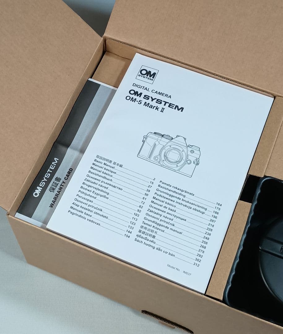 新品 OM OM-5 Mark II ベージュ ボディ 1年保証 大手量販店購入