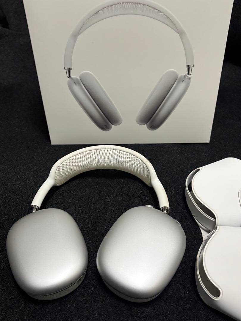 Apple AirPods Max シルバー 美品 動作確認済み ライトニング