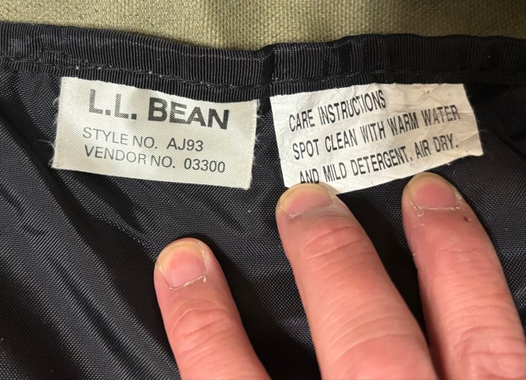 L.L.Bean ガーメントバッグ　スーツバッグ　LLBearn
