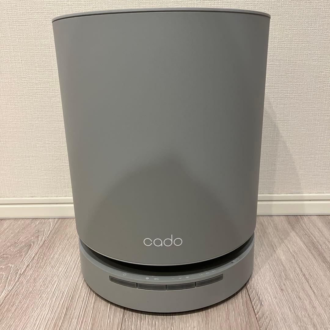 cado LEAF130 抗菌 空気清浄機 グレー カドー leaf130