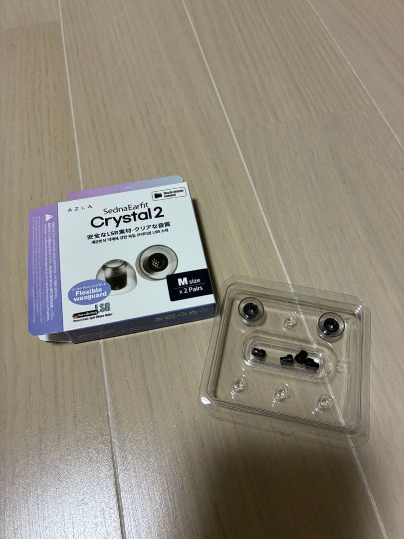 SONY WF-1000XM5 純正、AZLAイヤーピース付き
