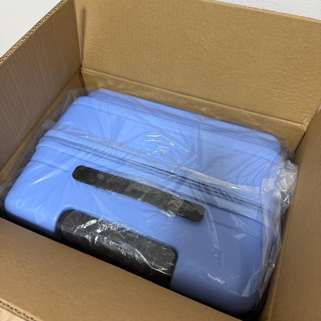 キャリーケース スーツケース 拡張機能付き 片開き フロントオープン 機内持込み