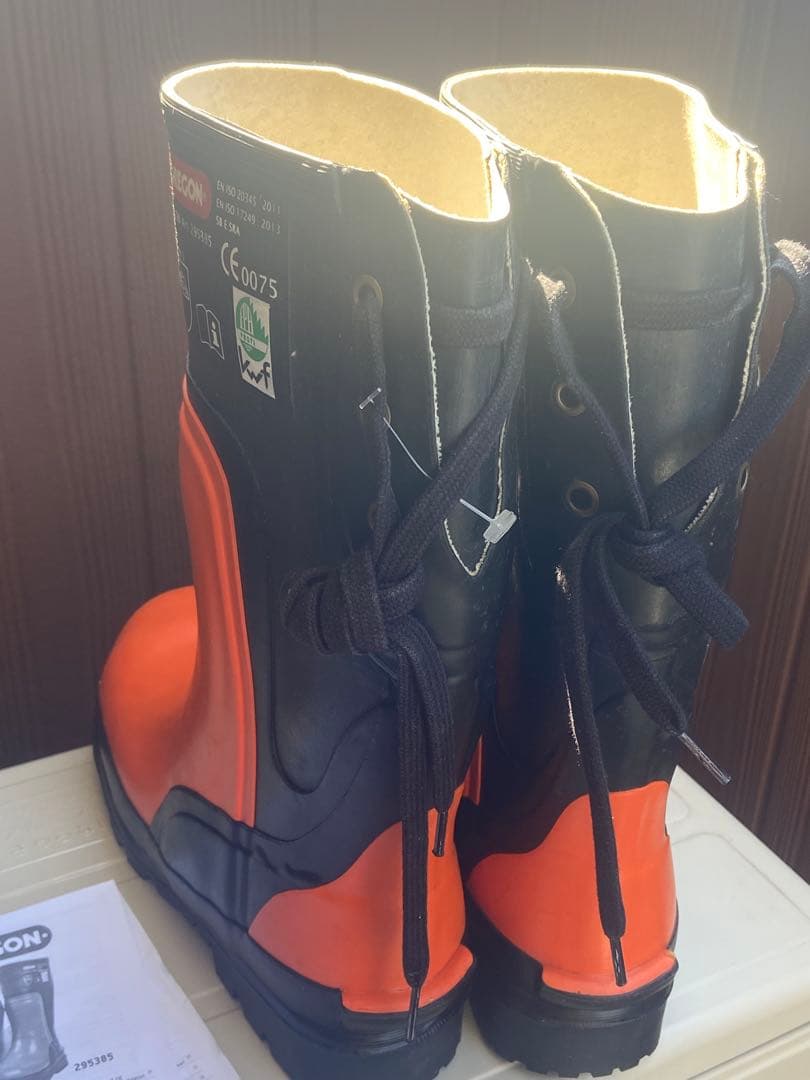OREGON YUKON 安全靴 オレンジ・黒 新品未使用　サイズ40