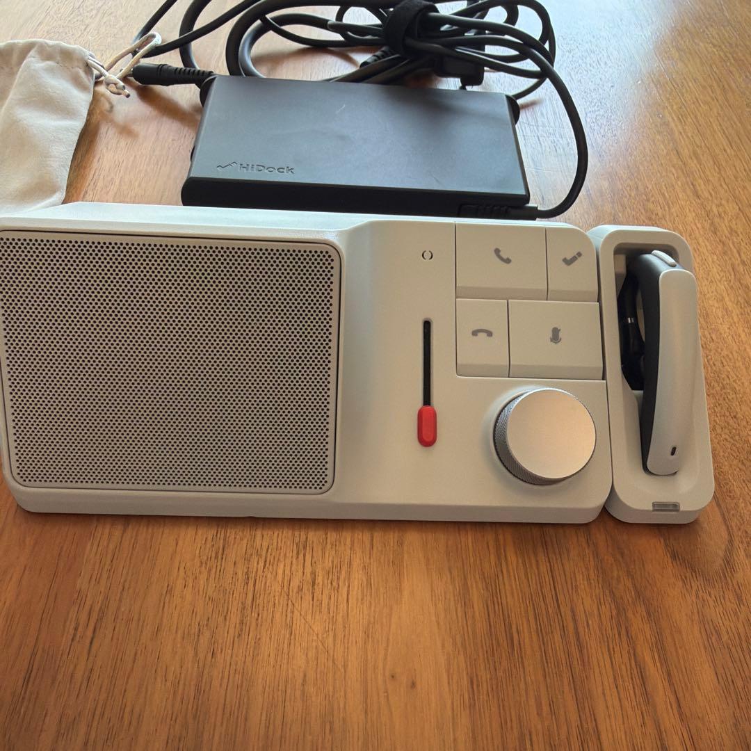 HidockH1 AI文字起こし、ChatGPT搭載 シルバー グレー