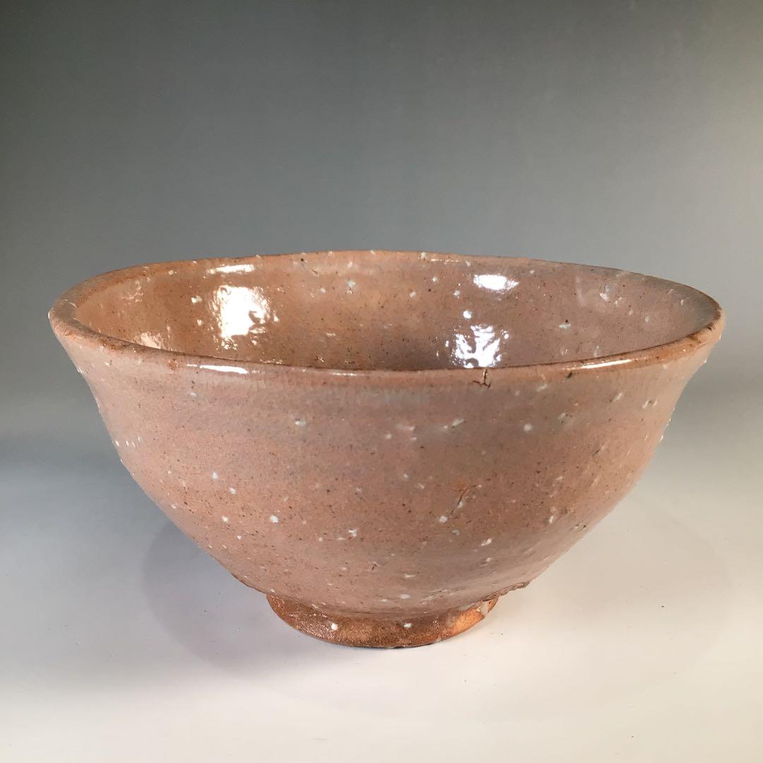 Ｍ８１９　茶碗　『萩焼』『守繁栄徹造』『柿ノ蔕茶碗』　抹茶碗　共箱　茶道具