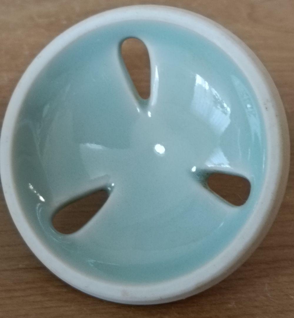 京焼 平安萬珠堂造 青瓷香爐 　茶道具　香炉　 青磁香炉