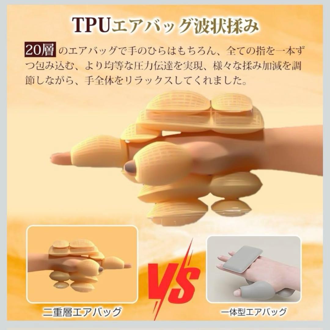 新品　ハンドマッサージャー　ヒーター付きハンドマッサージ機器