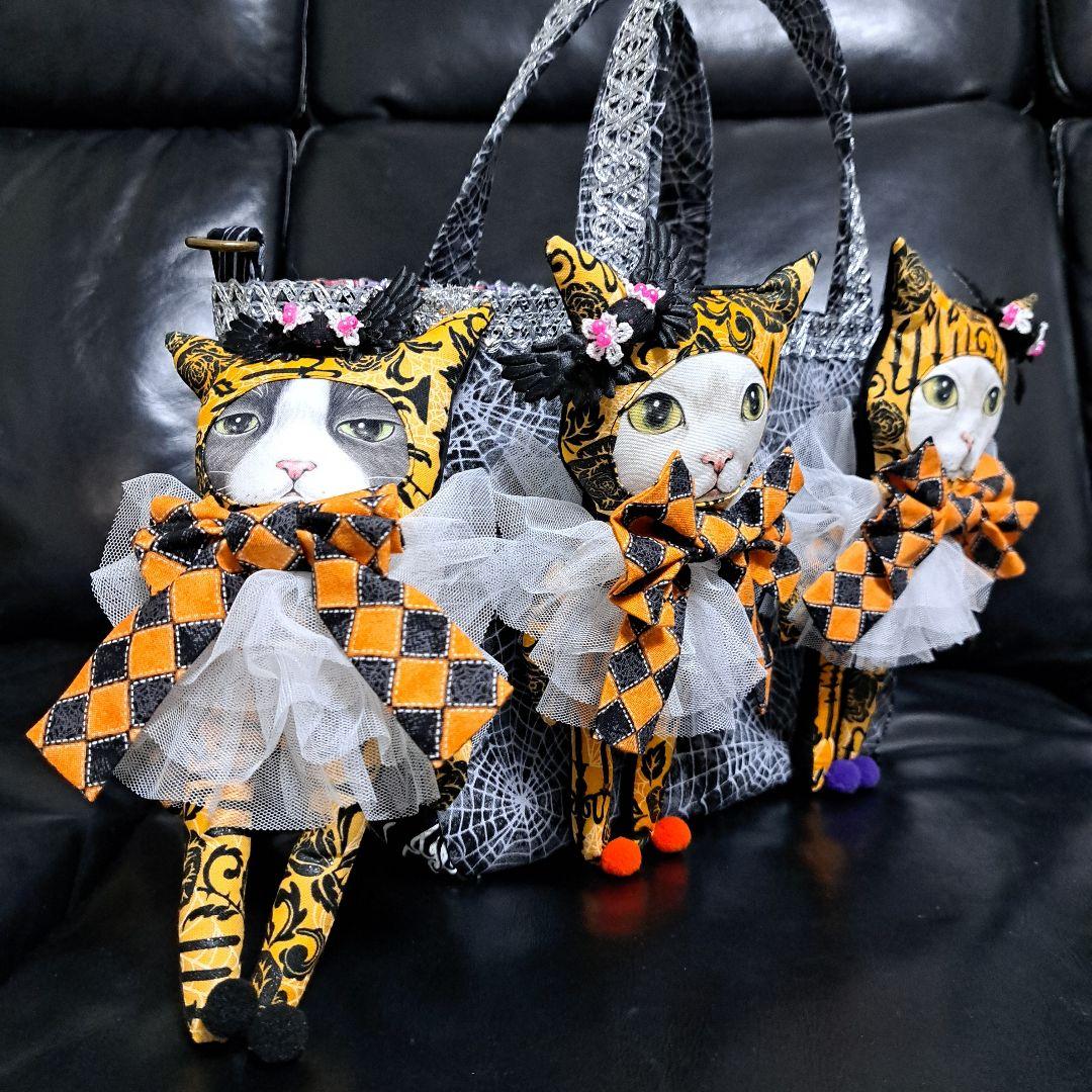 み*中様 コヤンイサムチョン♥️ハロウィンねこちゃん達のトートバッグ