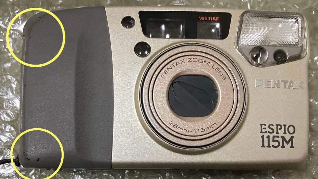 PENTAX ESPIO 115M 美品のケース付き　フィルムカメラ