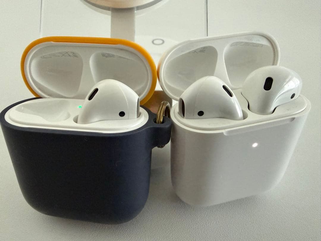 AirPods本体 ホワイト 2セット ケース付き