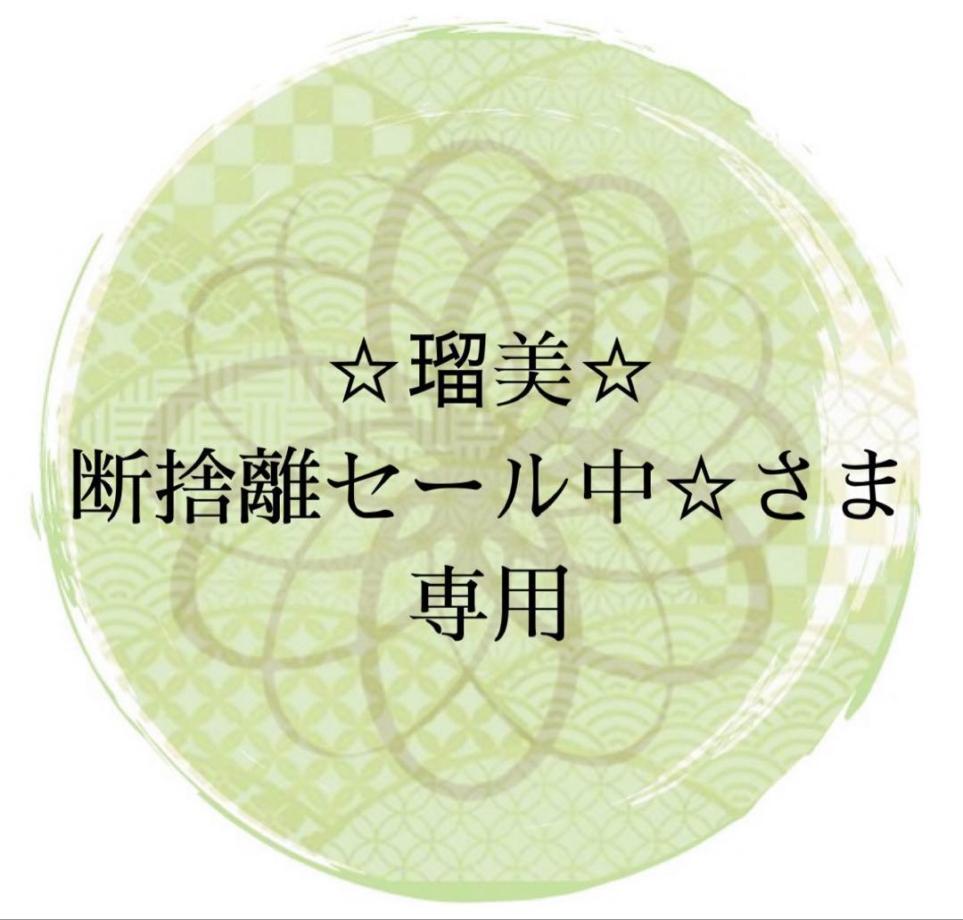 【☆瑠美☆断捨離セール中☆さま】専用ページです