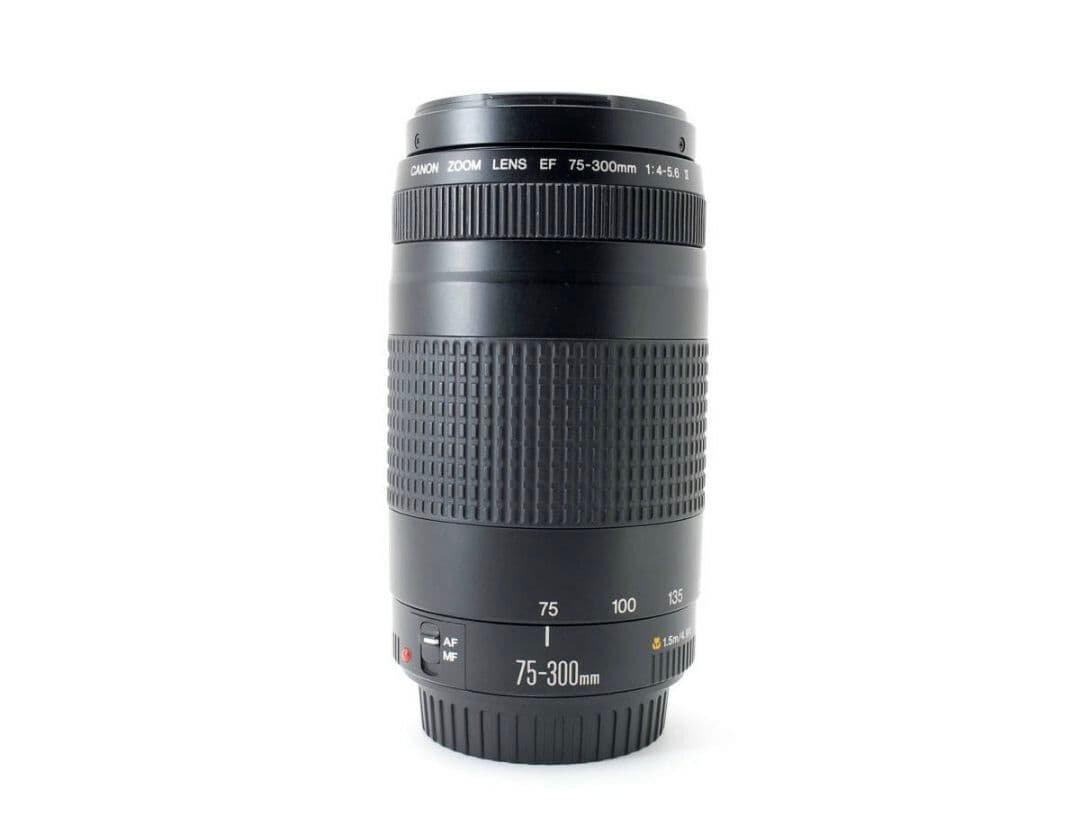 2月26日限定特価【超望遠レンズ】Canon EF 75-300mm Ⅱ